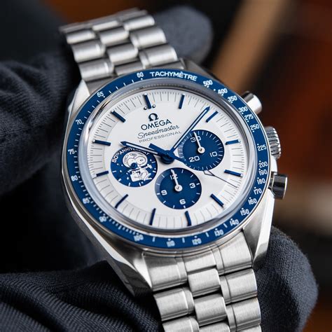 omega speedmaster silver dial|is the omega speedmaster waterproof.